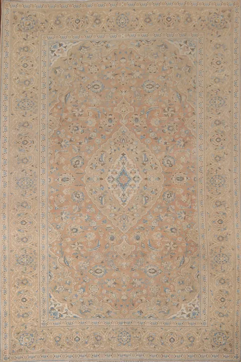 Traditional Mashad Persian Area Rug 7x10