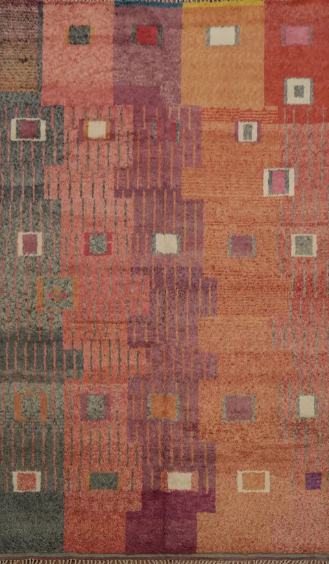 Colorful Moroccan Large Area Rug 9x14 Adding Artistic Flair to Your Home