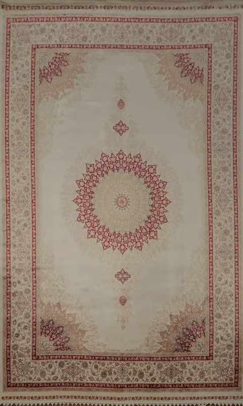 Traditional Turkish Tabriz Living Room Rug 7x10