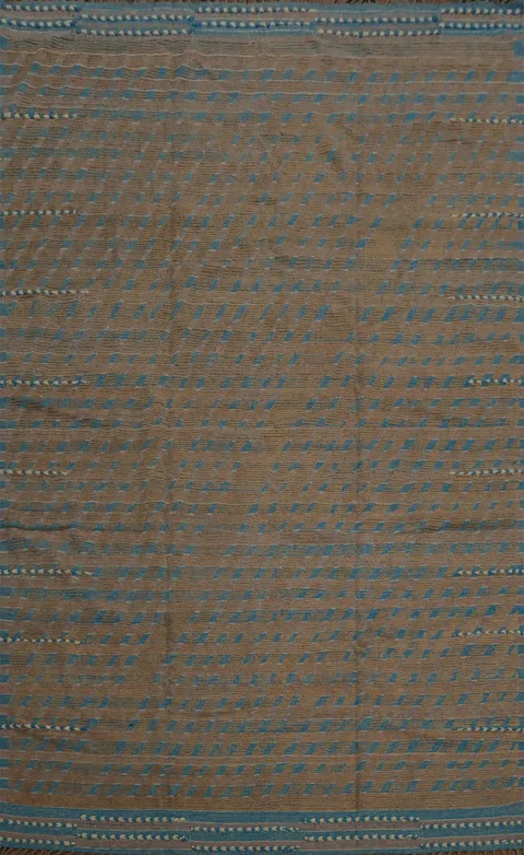 All-Over Striped Moroccan Oriental Area Rug 9x13