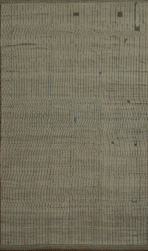 Minimalist Moroccan Large Rug 12x18 for Sophisticated Spaces