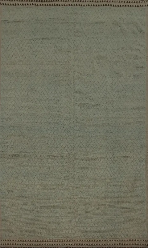 All-Over Chevron Moroccan Modern Area Rug 9x13