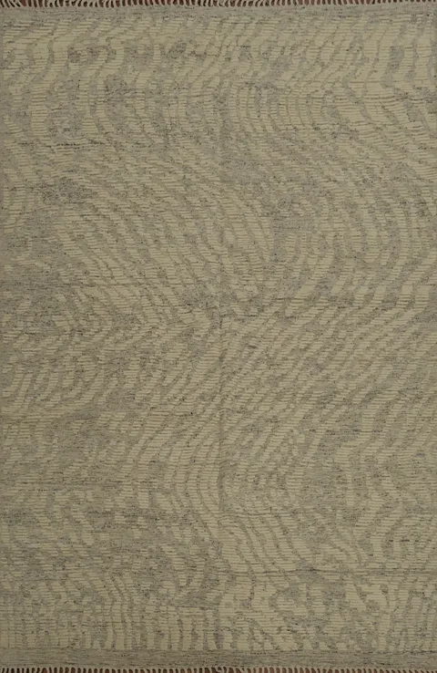 All-Over Handmade Moroccan Abstract Area Rug 8x10
