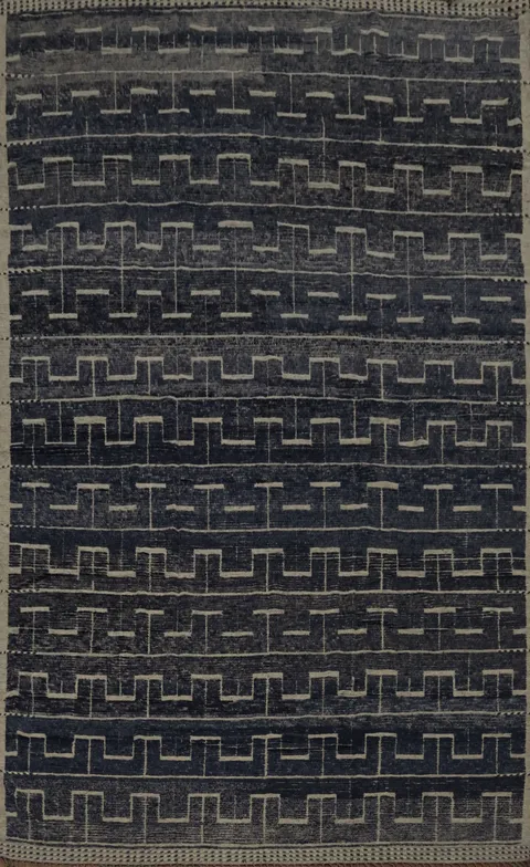 All-Over Handmade Moroccan Palace Size Rug 12x17