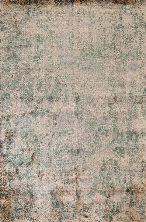 All-Over Abstract Handmade Area Rug 7x10