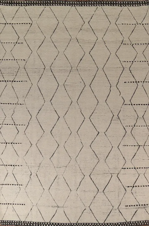 All-Over Moroccan Oriental Area Rug 9x13