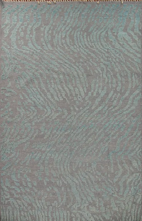 All-Over Abstract Moroccan Area Rug 10x12
