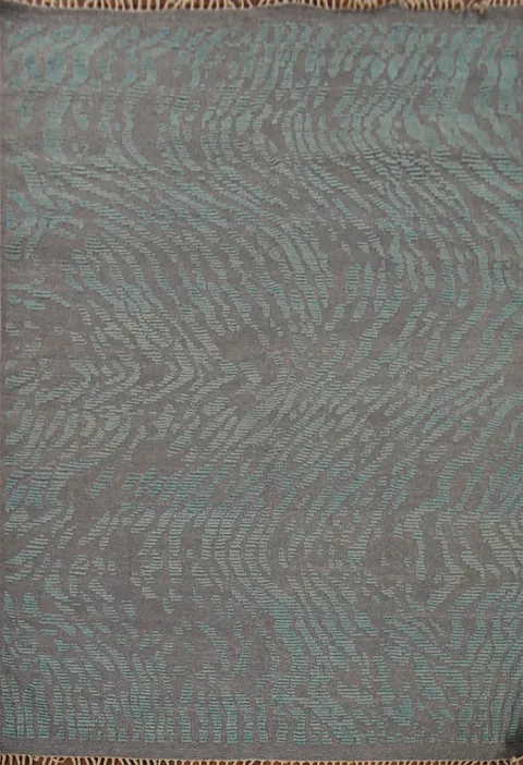 Handmade Wool Moroccan Abstract Area Rug 8x10