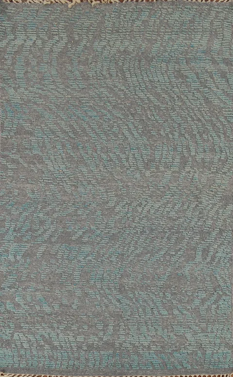 All-Over Abstract Moroccan Oriental Area Rug 5x8