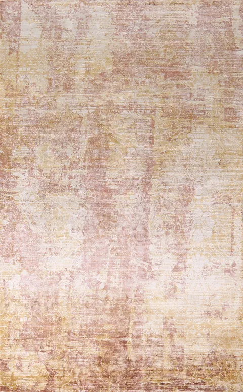 All-Over Abstract Oriental Area Rug 6x9