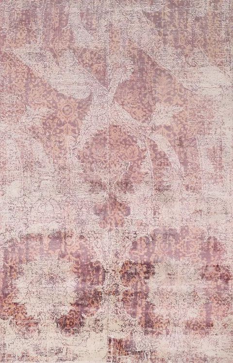 Handmade Wool Abstract Modern Area Rug 5x8