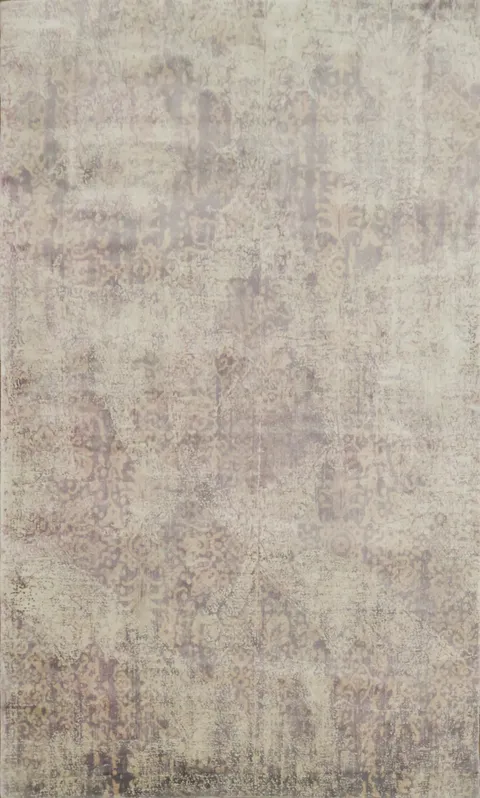 Contemporary Abstract Indian Area Rug 5x8