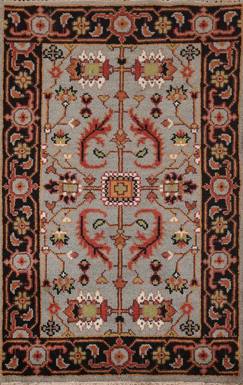 Handmade Wool Lilian Oriental Rug 3x5