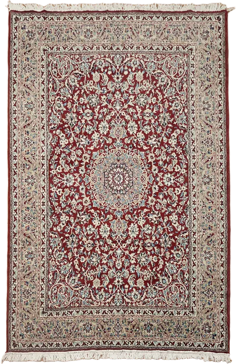 Traditional Persian Rug Design in Warm, Rich Colors 7x10