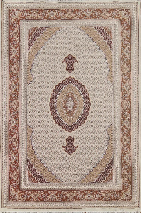 Traditional Tabriz Turkish Living Room Area Rug 7x10