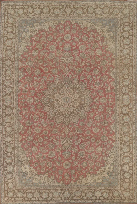 Traditional Floral Najafabad Persian Area Rug 10x13