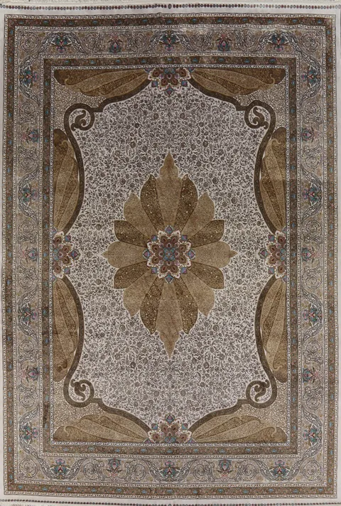 Victorian Style Turkish Qum Living Room Rug 10x13