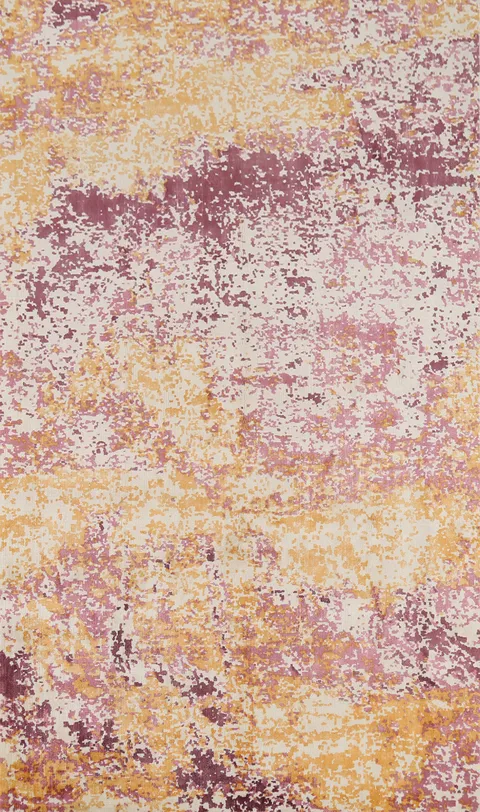 All-Over Colorful Abstract Modern Area Rug 5x8