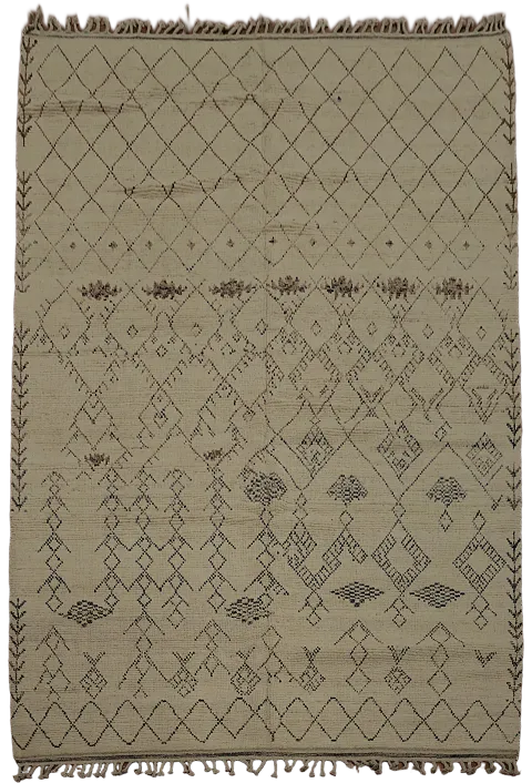 Elegant Moroccan Area Rug 8x12 for a Stylish Modern Living Room