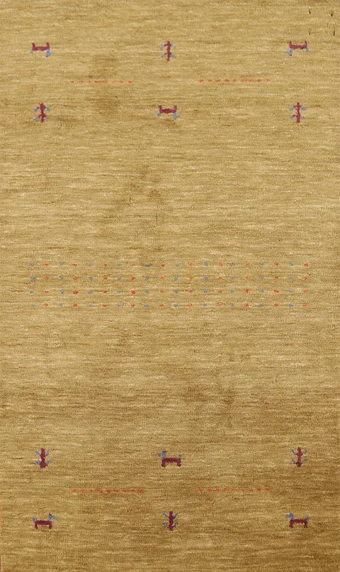 Animals Tribal Gabbeh Indian Accent Rug 3x5
