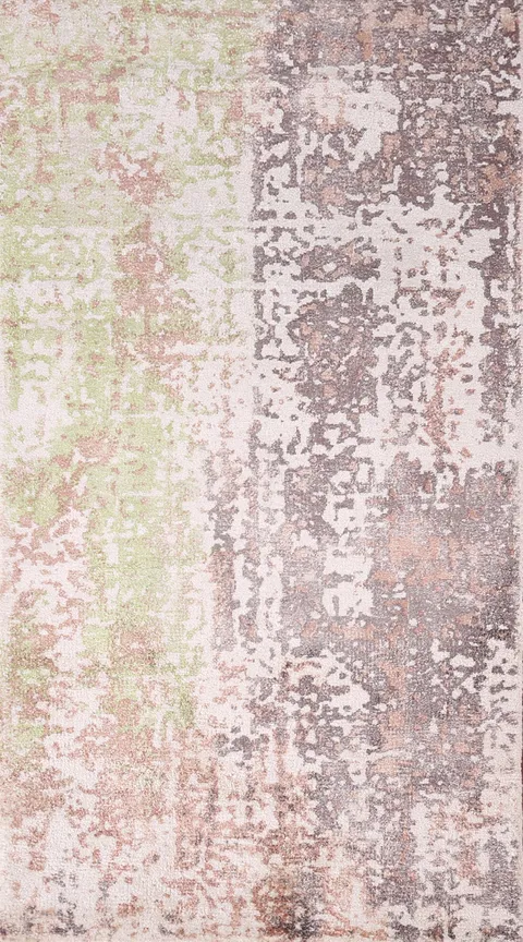 Multicolor Wool Handmade Abstract Accent Rug 3x5