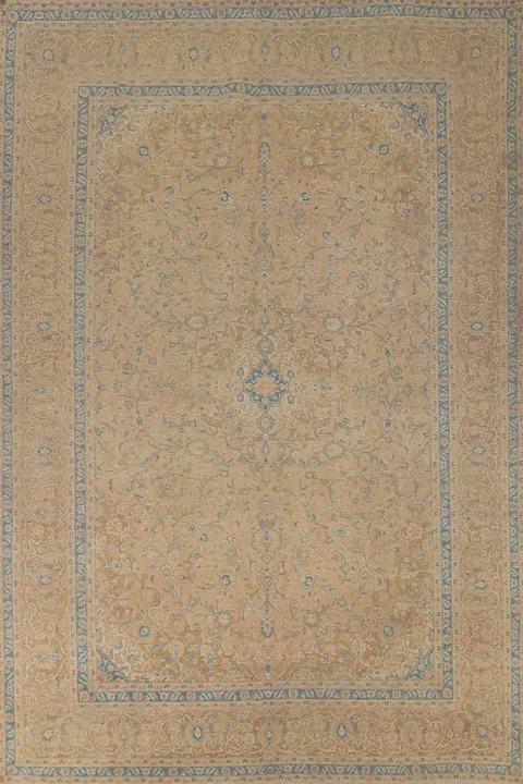 Traditional Mashad Persian Area Rug 10x13