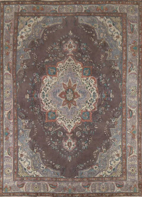Handmade Wool Tabriz Persian Area Rug 10x12