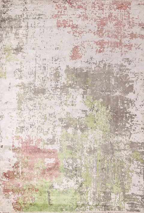 Contemporary Wool Abstract Area Rug 6x8