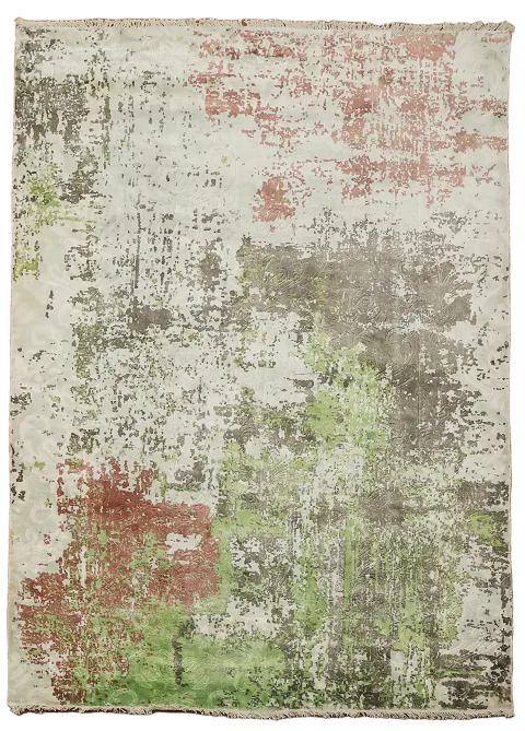 Contemporary Wool Abstract Area Rug 6x8