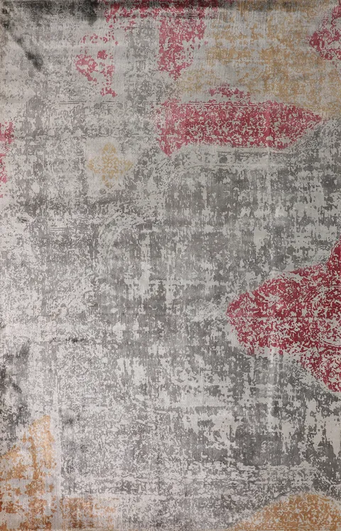 Handmade Wool Abstract Area Rug 7x10