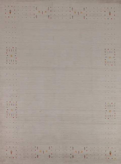 Handmade Wool Gabbeh Indian Area Rug 8x10