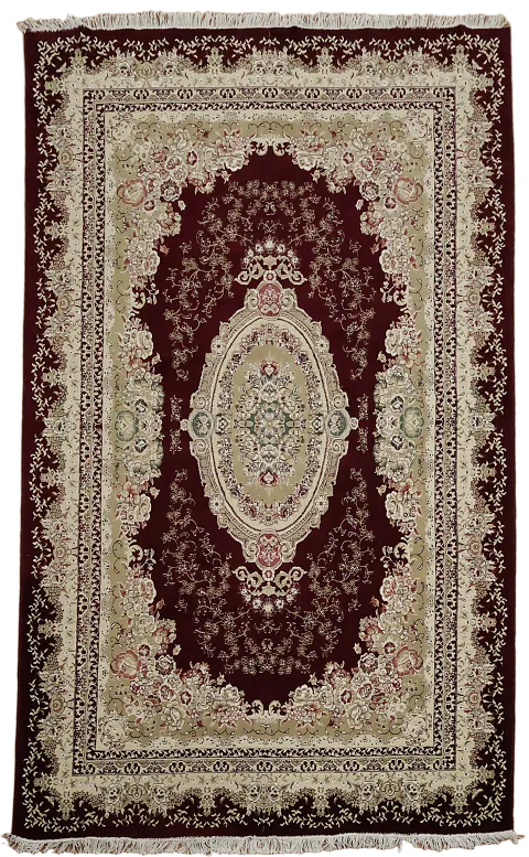 Victorian Style Kashan Turkish Area Rug 7x10