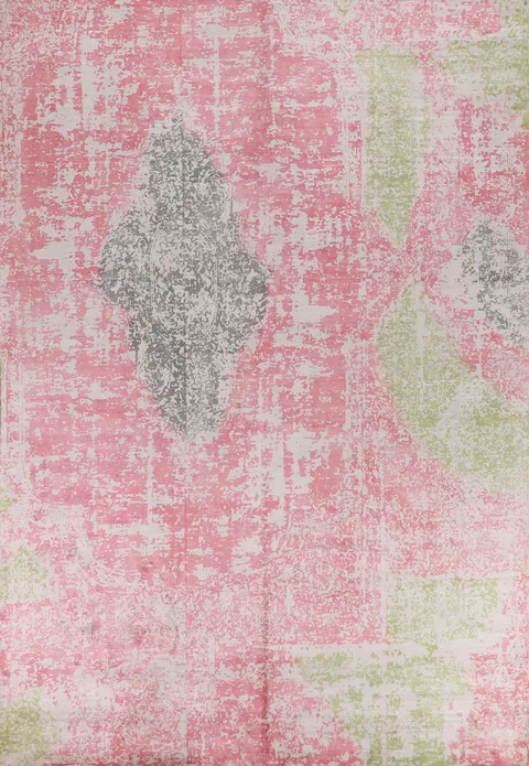 Abstract Hand-made Living Room Area Rug 9x12