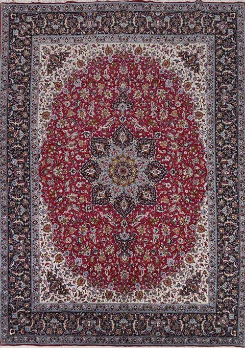 Traditional Kashan Turkish Area Rug 10x13