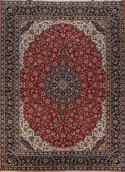 Traditional Kashan Turkish Area Rug 10x13