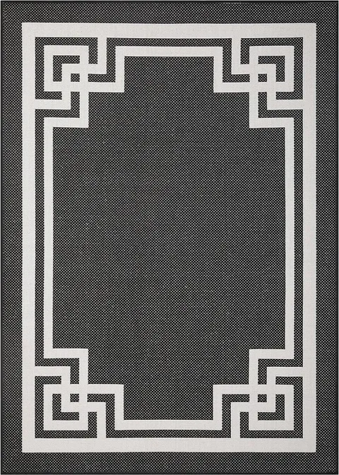 Modern Bordered Area Rug