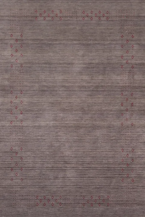 Handmade Wool Gabbeh Indian Area Rug 5x8