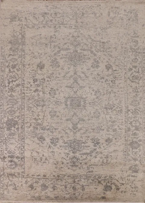 Handmade Wool Heriz Serapi Indian Area Rug 8x10