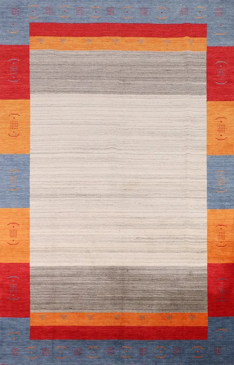 Geometric Gabbeh Living Room Area Rug 7x10