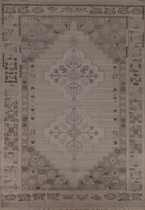 Geometric Heriz Serapi Indian Area Rug 9x12