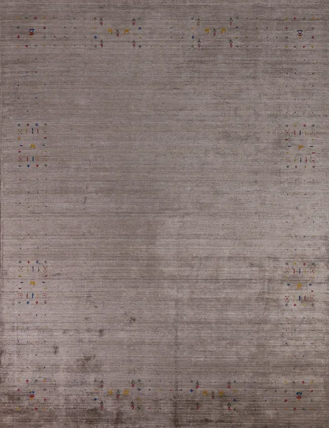 Refined Gabbeh Area Rug 8x10 Featuring Elegant Patterns