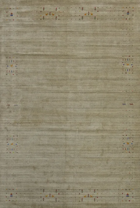 Wool Handmade Gabbeh Oriental Area Rug 9x12