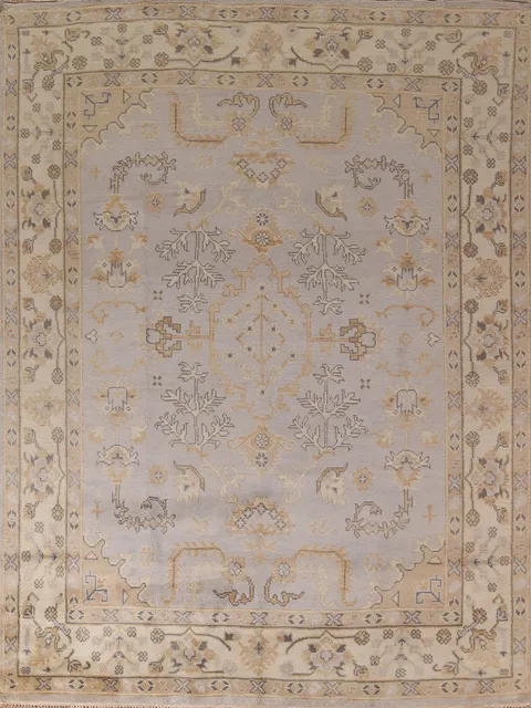 All-Over Oushak Indian Area Rug 8x10