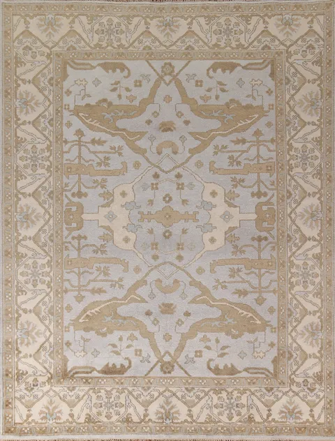 Handmade Wool Oushak Indian Area Rug 8x10