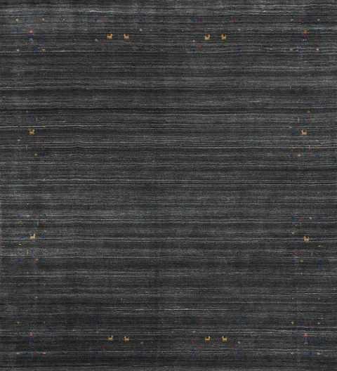 Handmade Wool Square Gabbeh Oriental Area Rug 8x8
