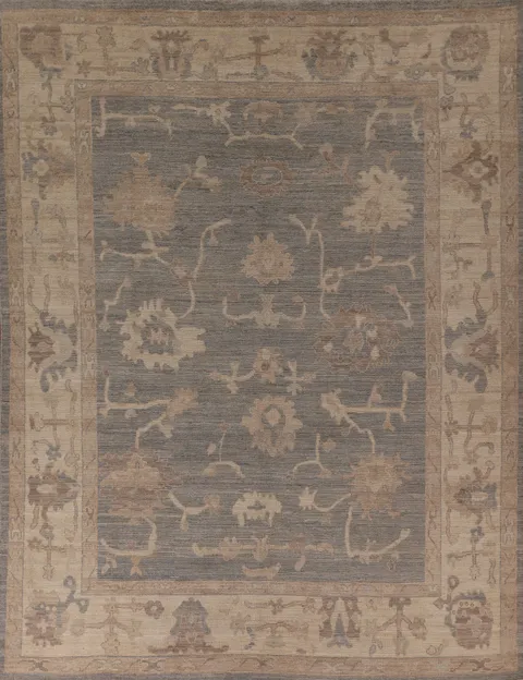 Vegetable Dye Oushak Living Room Area Rug 8x10