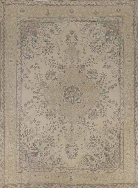 Handmade Wool Tabriz Persian Area Rug 10x12