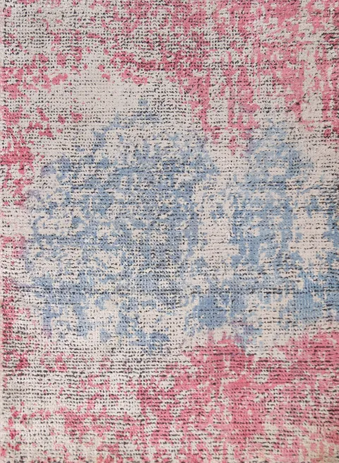 Contemporary Abstract Oriental Rug 2x3