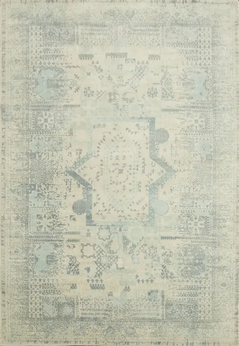 Handmade Wool Abstract Modern Area Rug 5x8