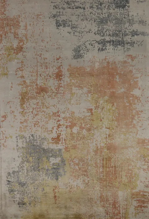 All-Over Abstract Contemporary Area Rug 6x8